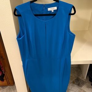 Kasper Women's Vibrant Blue Midi Dress